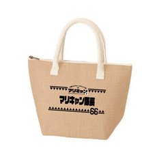 マリーンズキャンプ部2 ジュート保冷ランチトートバッグ