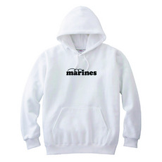 全選手展開 パーカー(marinesロゴ)  ホワイト  詳細画像