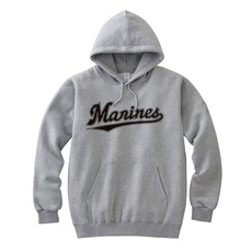 全選手展開 パーカー(Marinesワードロゴ) グレー  詳細画像