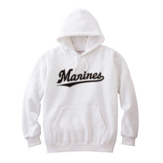 全選手展開 パーカー(Marinesワードロゴ) ホワイト  詳細画像