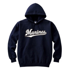 全選手展開 パーカー(Marinesワードロゴ) ネイビー  詳細画像
