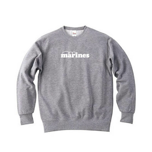 全選手展開 トレーナー(marinesロゴ)  グレー  詳細画像 1カラー 2