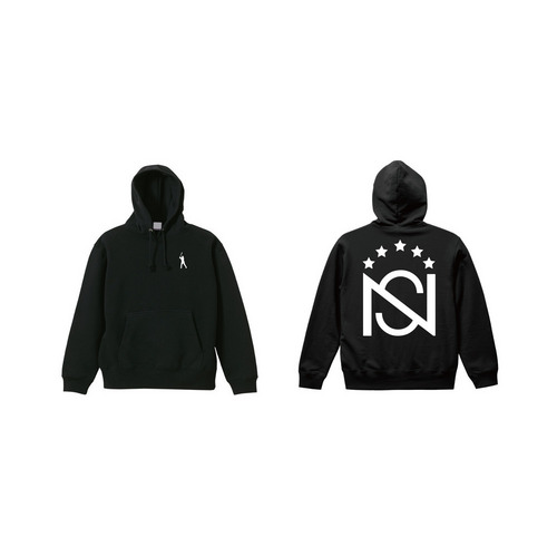 NUMERO99 x マリーンズコラボデザイン パーカー(シルエット) 詳細画像 ブラック 1