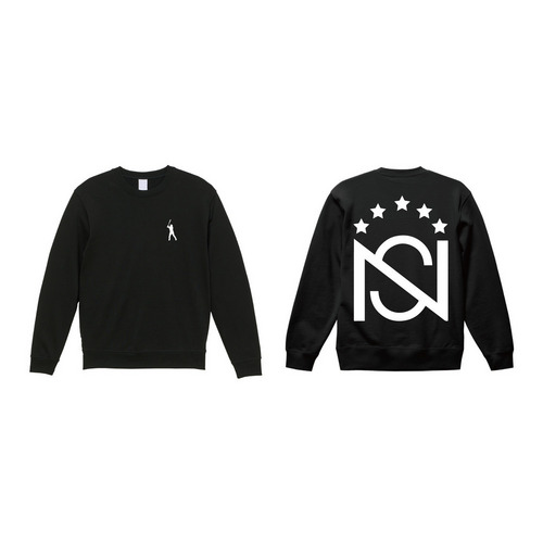 NUMERO99 x マリーンズコラボデザイン スウェット(シルエット) 詳細画像 ブラック 1