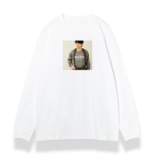 Marines Apparel 2025 ロングTシャツ ホワイト(全3種) 詳細画像 #63和田 康士朗 1