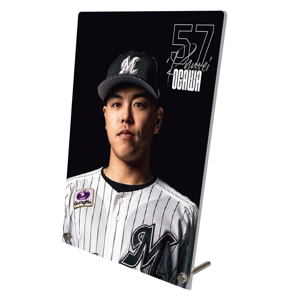 千葉ロッテマリーンズ　木村優人選手　アクリルパネル　新品未開封品 2025シーズンビジュアル アクリルパネル/マリーンズオンライン