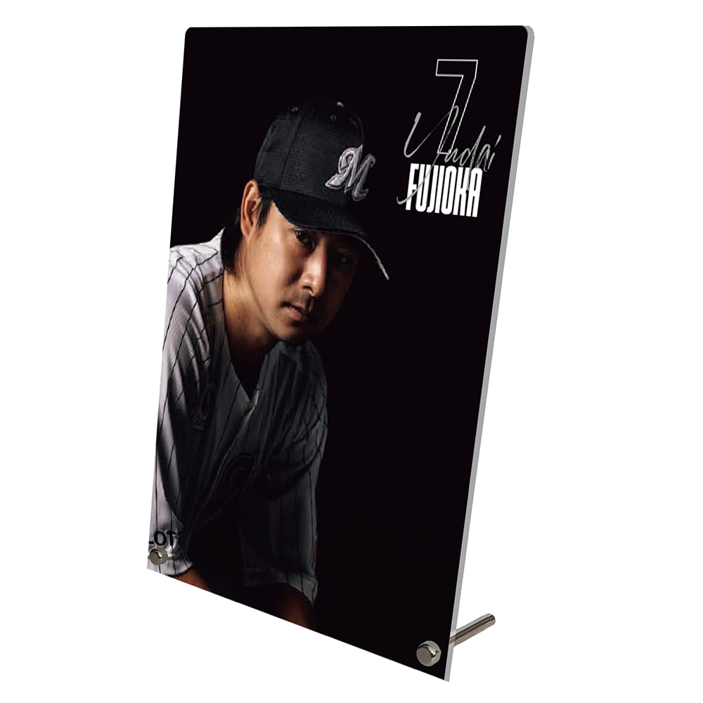 千葉ロッテマリーンズ　木村優人選手　アクリルパネル　新品未開封品 2025シーズンビジュアル アクリルパネル/マリーンズオンライン