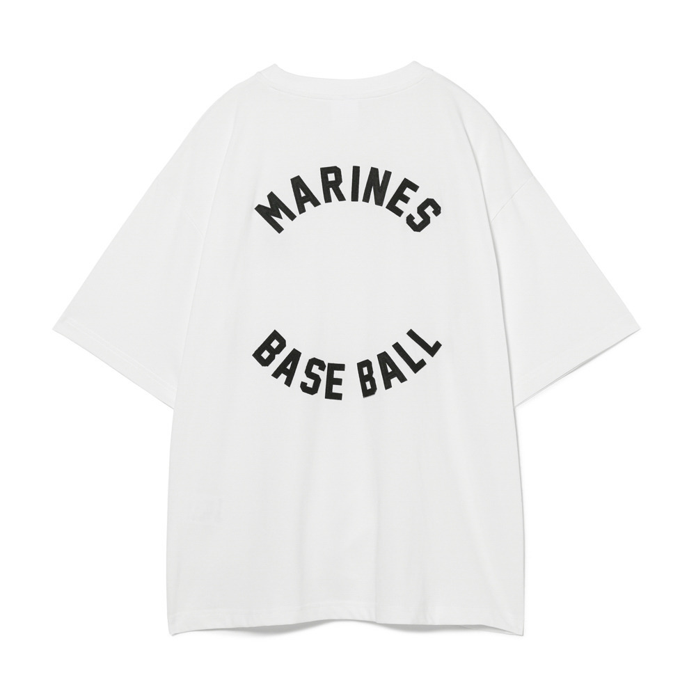 MARINES Tシャツ(サークルロゴワッペン)/マリーンズオンラインストア
