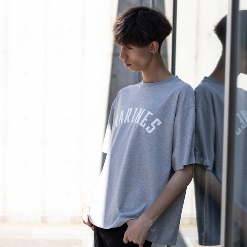 NCE2025 Tシャツ(MARINESアーチロゴ) 詳細画像 グレー 1