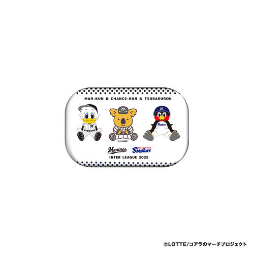 マリーンズ×スワローズコラボ 缶バッジ 詳細画像 1カラー 1
