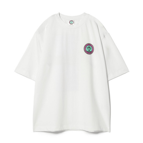 BSW半袖Tシャツ(連続プリント) 詳細画像 ホワイト 1