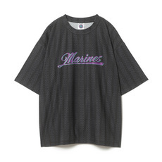 BSW 半袖パターンプリントTシャツ(Marines)