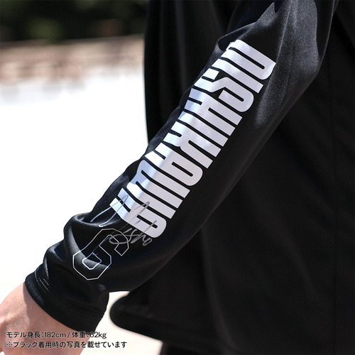 全選手展開 ユニホームコーデ ドライロングTシャツ ブラック 詳細画像 1カラー 2
