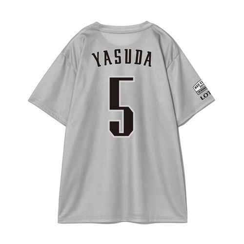 千葉ロッテ 安田 ユニフォーム NCE サイズO 千葉ロッテ 安田 ユニフォーム NCE サイズO