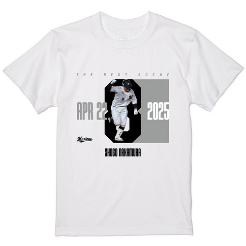 2025ベストシーン Tシャツ(4.22#8中村奨) 詳細画像 1カラー 1