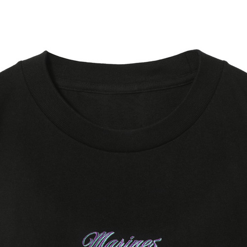 BSW 刺繍半袖Tシャツ(Marinesワードロゴ) 詳細画像 1カラー 3