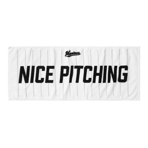応援メッセージフェイスタオル 詳細画像 NICE PITCHING 1