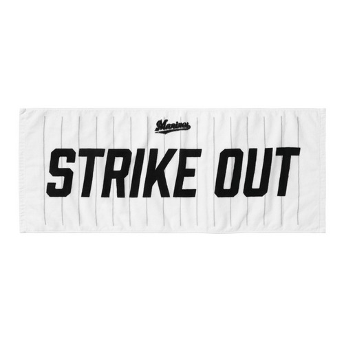 応援メッセージフェイスタオル 詳細画像 STRIKE OUT 1