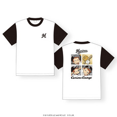 千葉ロッテマリーンズ Tシャツ(パネル柄)  / おさるのジョージ / 2025