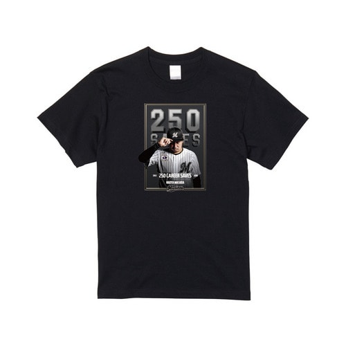 益田直也投手 通算250セーブ記念 Tシャツ(メインビジュアル) 詳細画像 ブラック 1