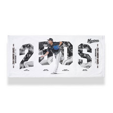 益田直也投手 通算250セーブ記念 フェイスタオル(歴代ビジュアル)