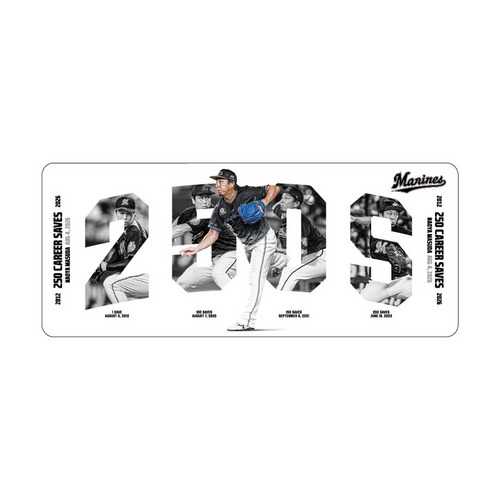 益田直也投手 通算250セーブ記念 カーマグネット(歴代ビジュアル) 詳細画像 1カラー 1