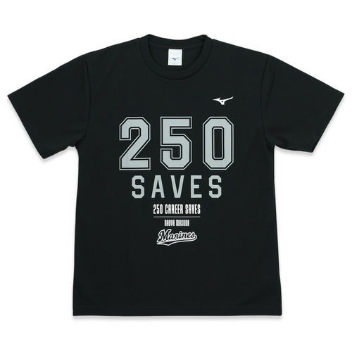 益田直也投手 通算250セーブ記念 Tシャツ（選手着用モデル） 詳細画像 1カラー 1
