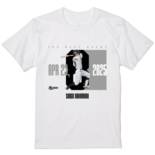 2025ベストシーン Tシャツ(4.23#8中村奨) 詳細画像 1カラー 1