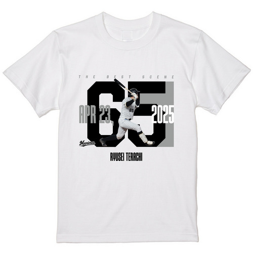 2025ベストシーン Tシャツ(4.23#65寺地) 詳細画像 1カラー 1