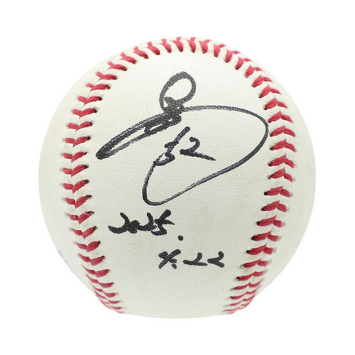 ヒーロー試合球A #52益田(2025.4.22)「1回2奪三振、今季初勝利！」  
