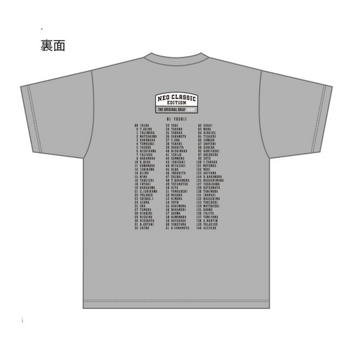 NCE  オールメンバーTシャツ 詳細画像 1カラー 2