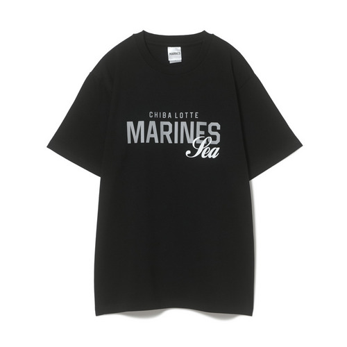MARINES×WIND AND SEA Tシャツ　ブラック 詳細画像 ブラック 1