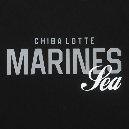 MARINES×WIND AND SEA Tシャツ　ブラック 詳細画像 ブラック 5