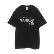 MARINES×WIND AND SEA Tシャツ　ブラック