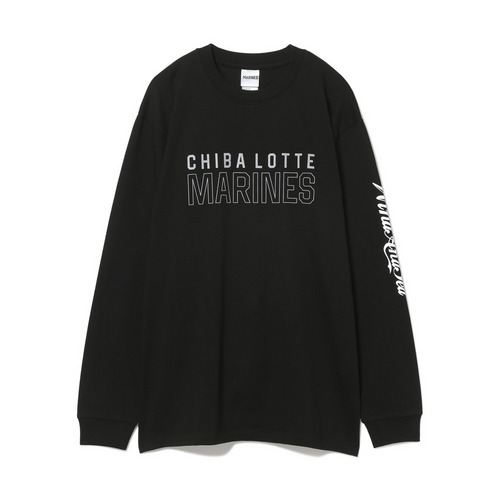 MARINES×WIND AND SEA 長袖Tシャツ 詳細画像 ブラック 1