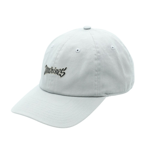 カーブバイザーキャップ NCE MARINESミニロゴ GRY  詳細画像 1カラー 1