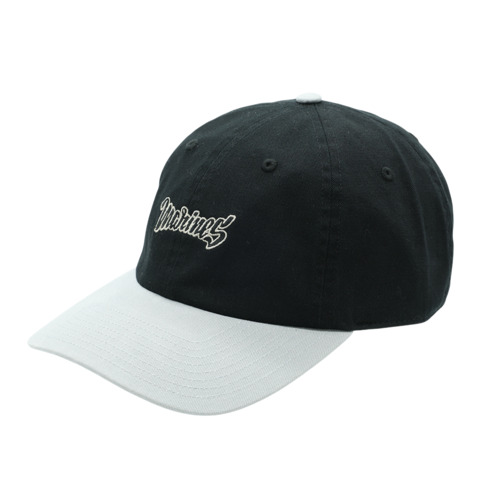 カーブバイザーキャップ NCE MARINESミニロゴ BLK×GRY  詳細画像 1カラー 1