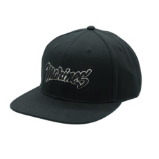ストレートバイザーキャップ NCE MARINESロゴ BLK 
