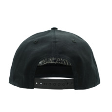 ストレートバイザーキャップ NCE MARINESロゴ BLK  詳細画像