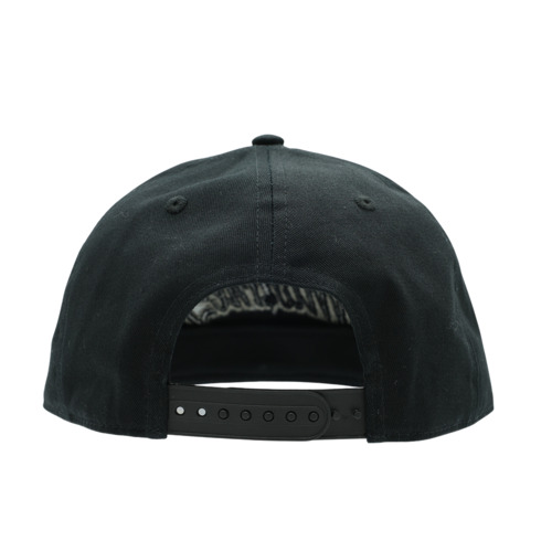 ストレートバイザーキャップ NCE MARINESロゴ BLK  詳細画像 1カラー 2