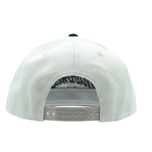 ストレートバイザーキャップ NCE MARINESロゴ GRY  詳細画像 1カラー 2