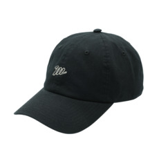 カーブバイザーキャップ NCE Mミニロゴ BLK 
