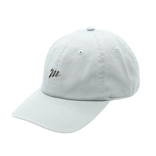 カーブバイザーキャップ NCE Mミニロゴ GRY  詳細画像 1カラー 1
