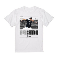 ブライアン・サモンズ投手 NPB初勝利記念 Tシャツ
