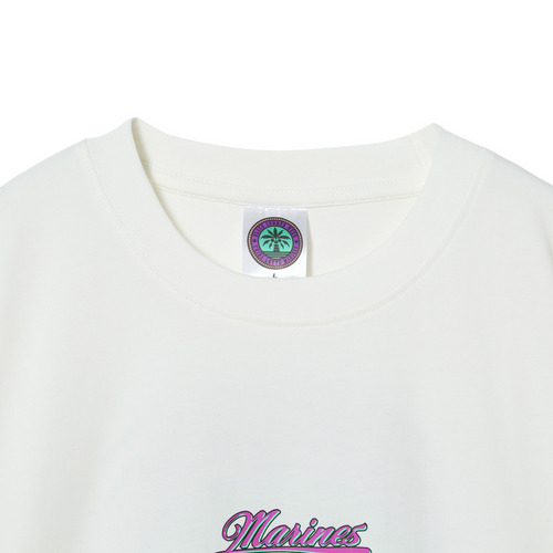 BSW半袖Tシャツ(背面サークルロゴ) 詳細画像 ホワイト 3