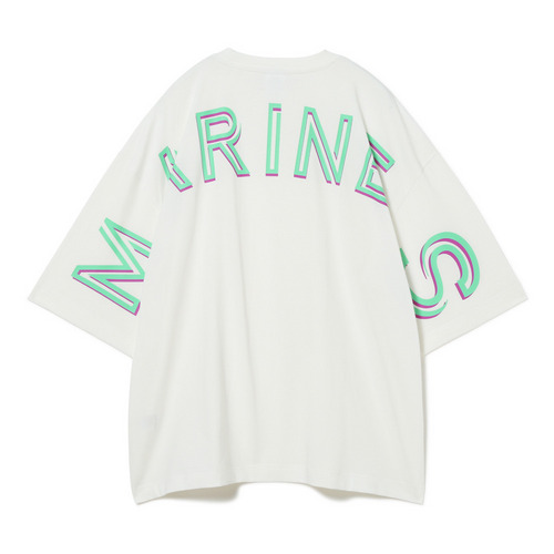 BSW ポケット半袖BIG Tシャツ(背面アーチロゴ) 詳細画像 ホワイト 1