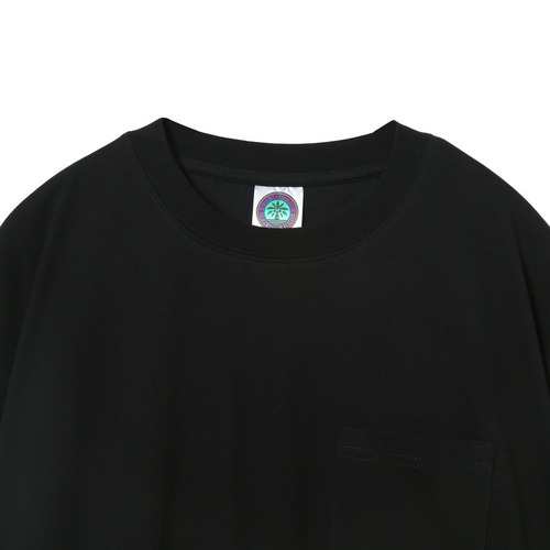 BSW ポケット半袖BIG Tシャツ(背面アーチロゴ) 詳細画像 ブラック 3