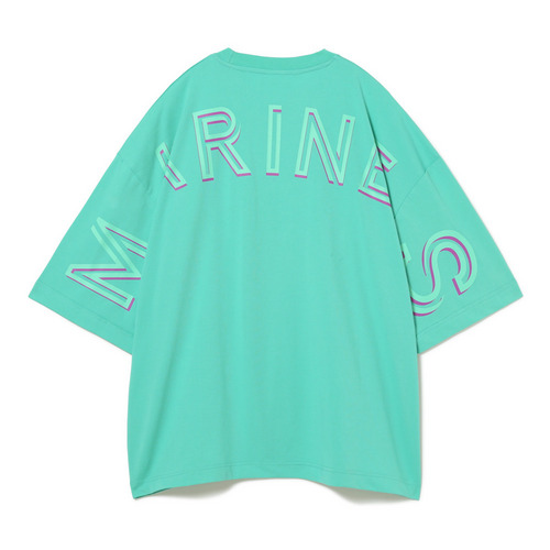 BSW ポケット半袖BIG Tシャツ(背面アーチロゴ) 詳細画像 ターコイズ 1