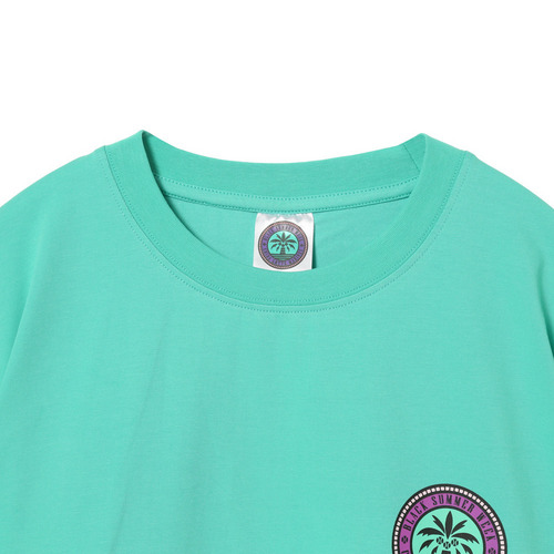 BSW半袖Tシャツ(背面ビッグMロゴ) 詳細画像 ターコイズ 3