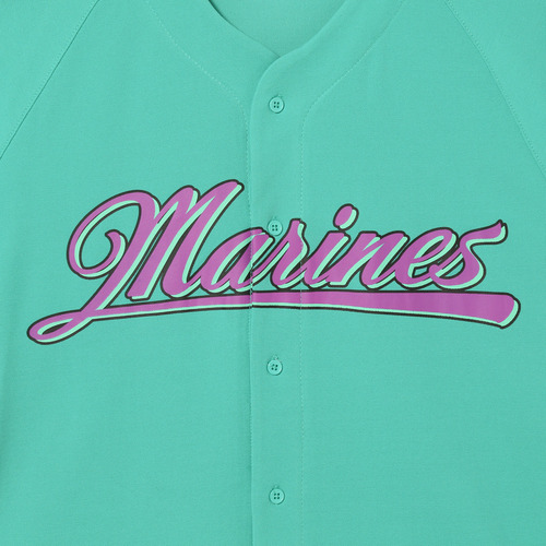 BSWベースボールシャツ(Marines) 詳細画像 ターコイズ 7
